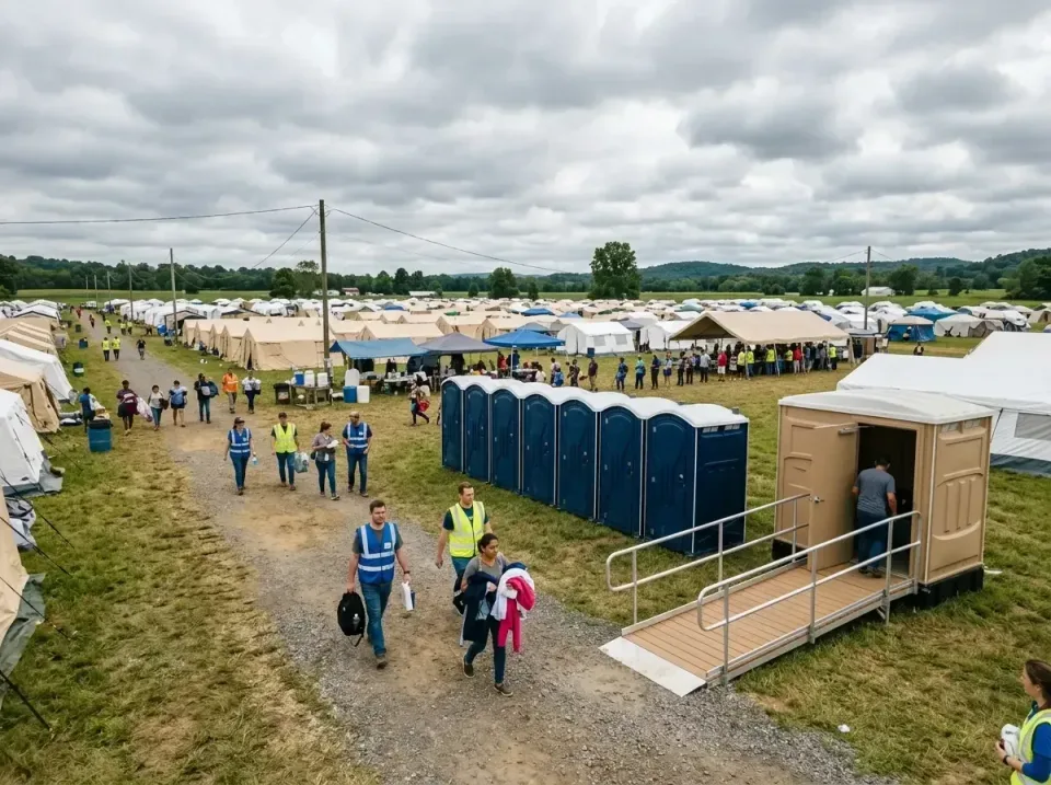 disaster-relief-camp-restrooms-010 — frequently asked questions, Dumpster & Portable Bathrooms Rental in Vancleave, MS